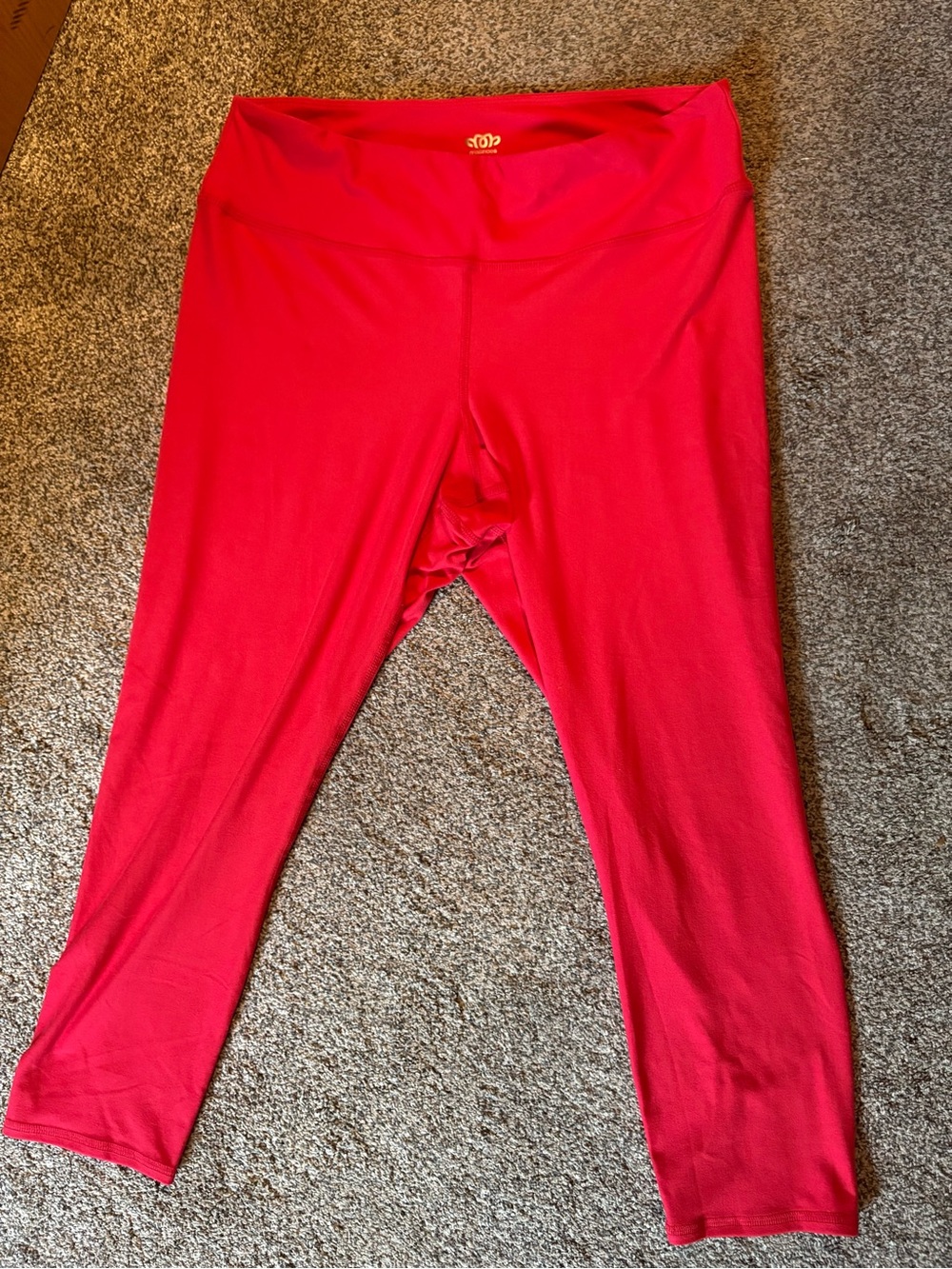 Women’s Maurices Bright Pink Stretch Leggings, Size 2